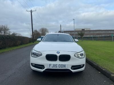 BMW 116i White FJ15 ODN