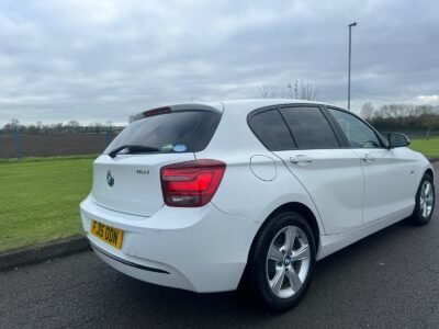 BMW 116i White FJ15 ODN