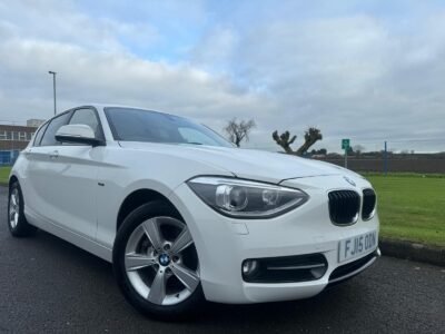 BMW 116i White FJ15 ODN