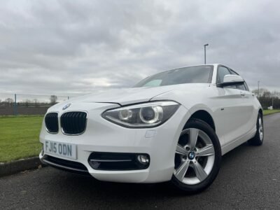 BMW 116i White FJ15 ODN