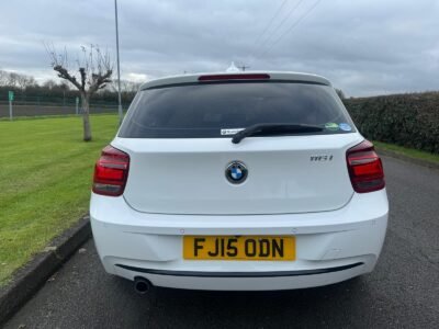 BMW 116i White FJ15 ODN