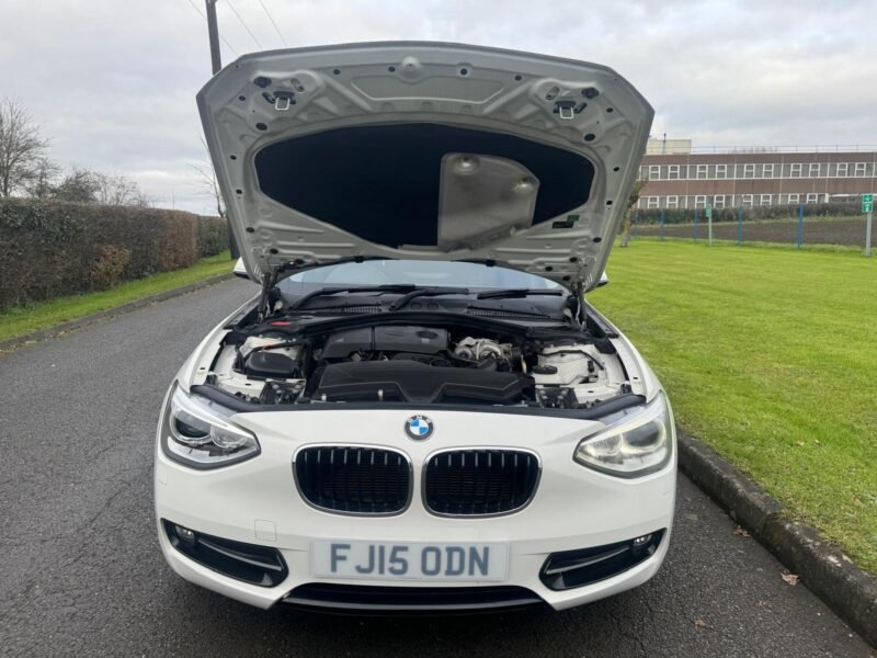 BMW 116i White FJ15 ODN