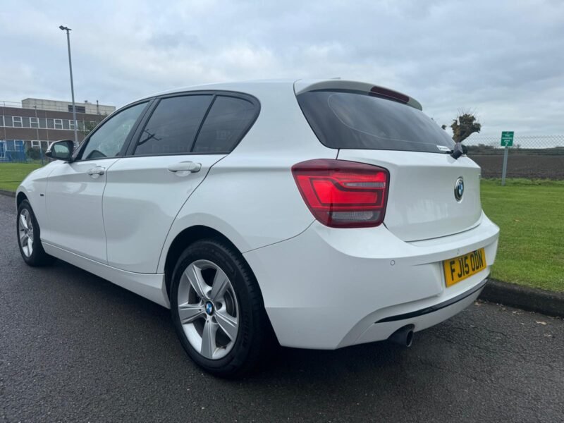 BMW 116i White FJ15 ODN